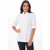 Coat-Ess-Women-Hartford-S/S/White - Mabrook Hotel Supplies